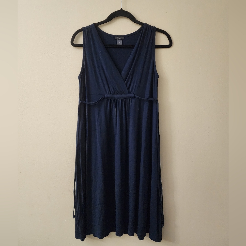 Ann Taylor Navy Midi Dress